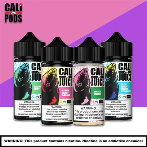 E Liquid Cali Juice 100ml Sema International