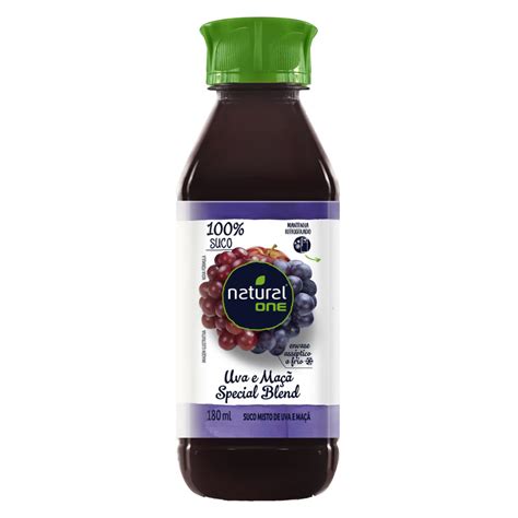 Suco Natural One Uva E Maçã 180ml Supermercado Savegnago