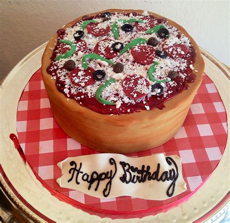 15 Pizza Birthday Cake You Can Make In 5 Minutes Easy Recipes To Make