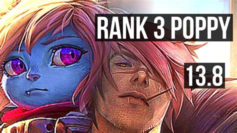 POPPY Vs SETT TOP Rank 3 Poppy 66 Winrate 6 2 8 TR Challenger