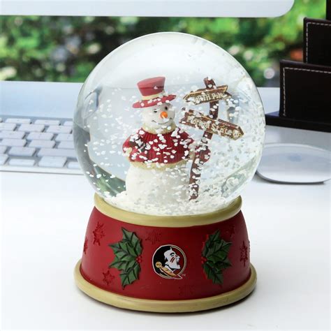 Nfl And College Sports Snow Globes