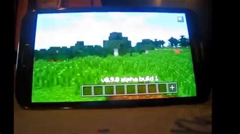 MCPE 0.9.0 gameplay - YouTube
