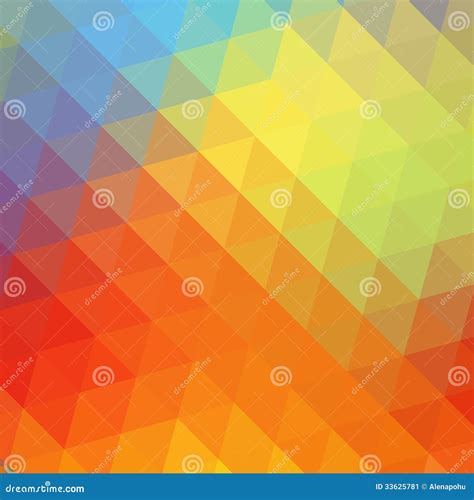 Rainbow Triangular Dispersive Optical Prism Icon Physics Phenomenon Light Effect Vector