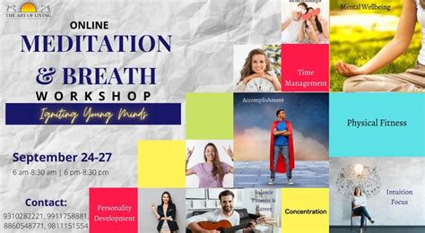 The Art of Living- Online Meditation and Breath Workshop