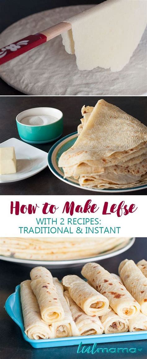 How To Make Lefse With 2 Different Recipes Traditional And Instant Recipe Norwegian Food