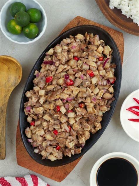 Authentic Sizzling Sisig Kawaling Pinoy Vibeant