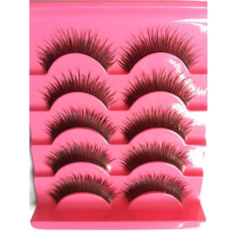 Pairs New Fashion Makeup Handmade Natural Long False Eyelashes Fake