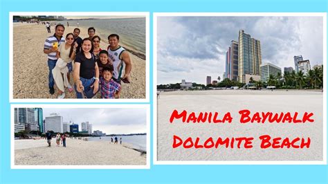 Manila Baywalk Dolomite Beach Youtube