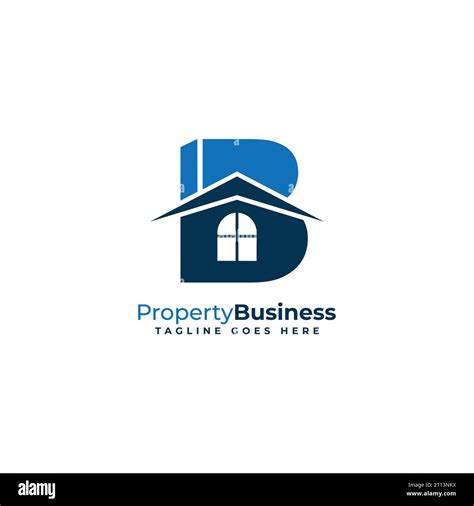 Letter B Real Estate Logo Simple Logo Design For Property Business B