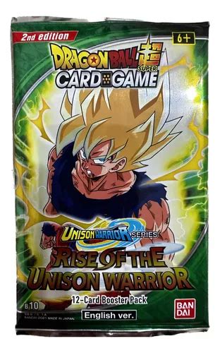 Dragon Ball Super Tcg Rise Of The Unison Warrior Booster X Env O Gratis