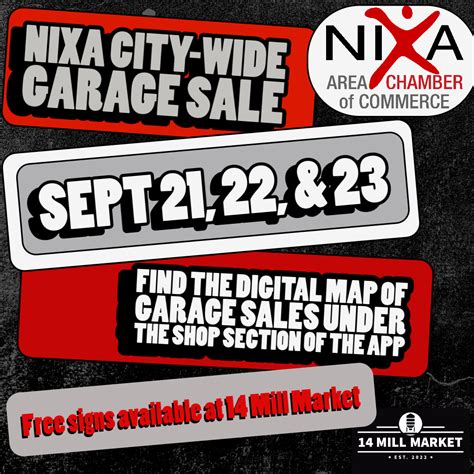 Fall City Wide Garage Sale City Of Nixa MO