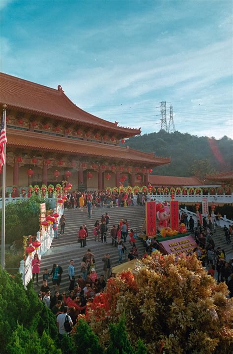 Hsi lai temple festivals draw massive crowds for the new year 2