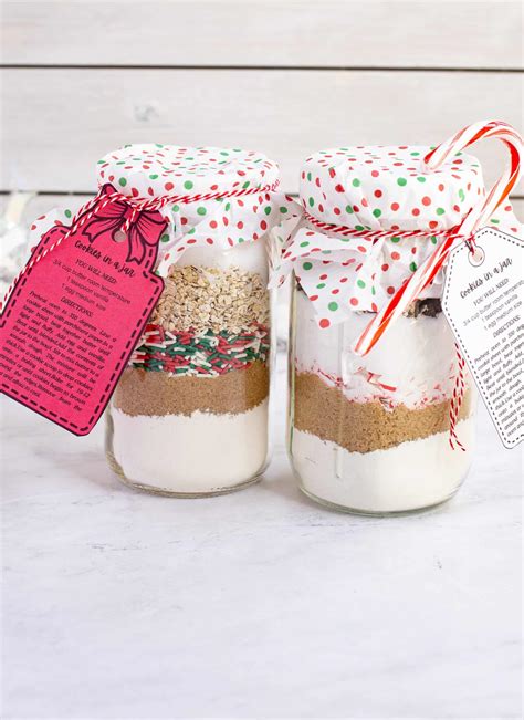 DIY Cookie Mix In A Jar Gift Intentional Hospitality