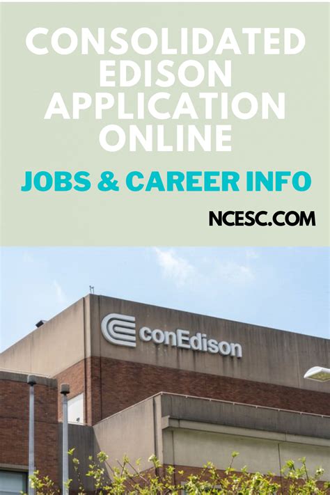 Consolidated Edison Application Online: Jobs & Career Info ...