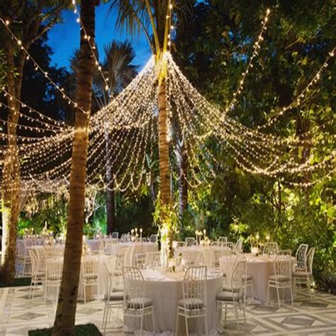 Wedding Ceiling Led Light String Ceiling Net Fairy Lights For Party