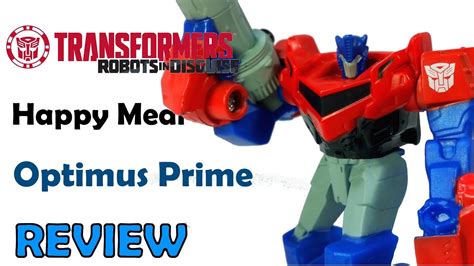 Mcdonalds Optimus Prime Transformers Rid Happy Meal Toy Review