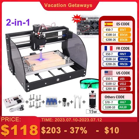 Grabador L Ser Cnc Pro Max Artesanal Grbl M Quina De Grabado