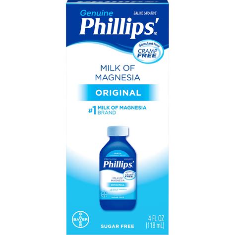 Milk Of Magnesia Constipation Relief Phillips ® 42 Off