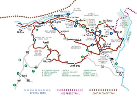 Lewis And Clark Trail Map Printable