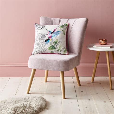 Hummingbird Pink Cushion Dunelm