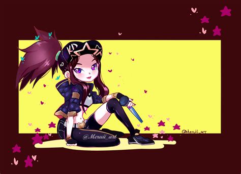 Kda Akali Fan Art By Meruiiart On Deviantart