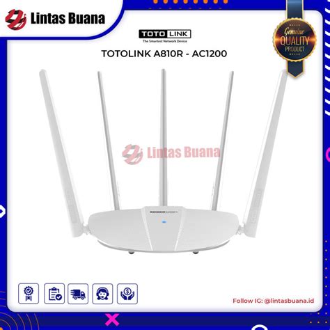 Totolink A R Ac Wireless Dual Band Gigabit Router Lazada