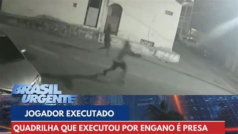 Quadrilha que executou jogador de futebol amador por engano é presa