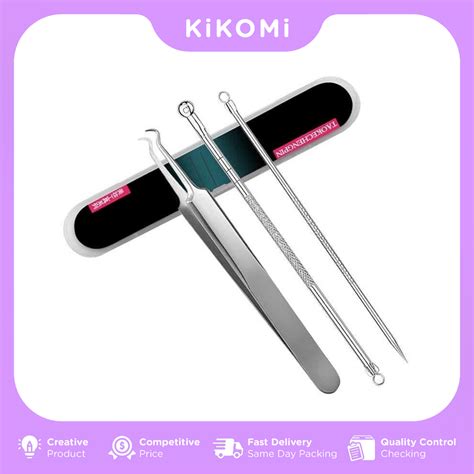 Jual Pinset Jepit Komedo Jerawat Stainless Alat Facial Pembersih