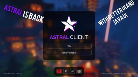 Astral Client Beta Demo Youtube