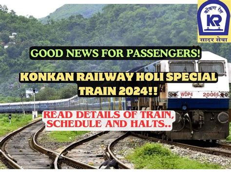 Ganpati Special Train For Konkan 2024 Schedule Leda Sharyl