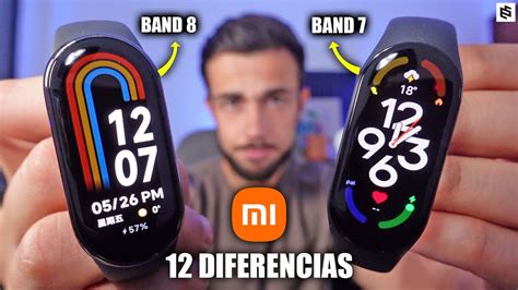 XIAOMI BAND 8 Vs MI BAND 7 12 DIFERENCIAS COMPARATIVA YouTube