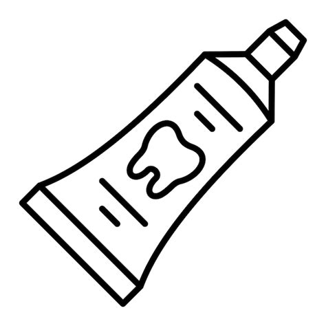 Premium Vector Toothpaste Icon