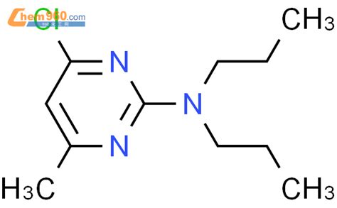 111697 10 0 2 Pyrimidinamine 4 chloro 6 methyl N N dipropyl CAS号