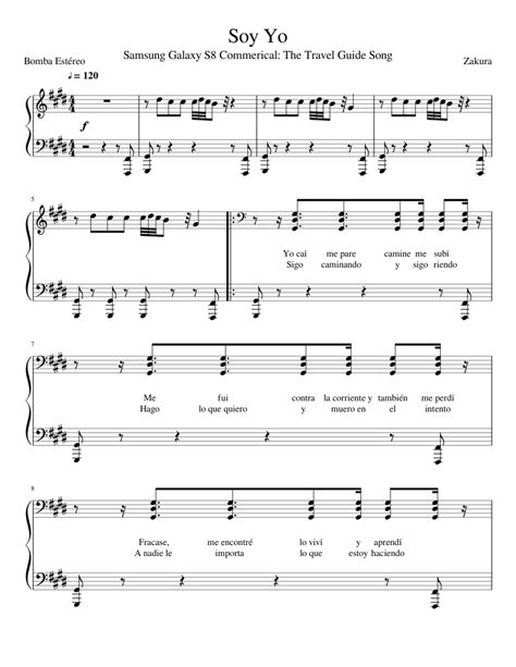 Bomba Estéreo - Soy Yo Sheet music for Piano (Solo) | Musescore.com