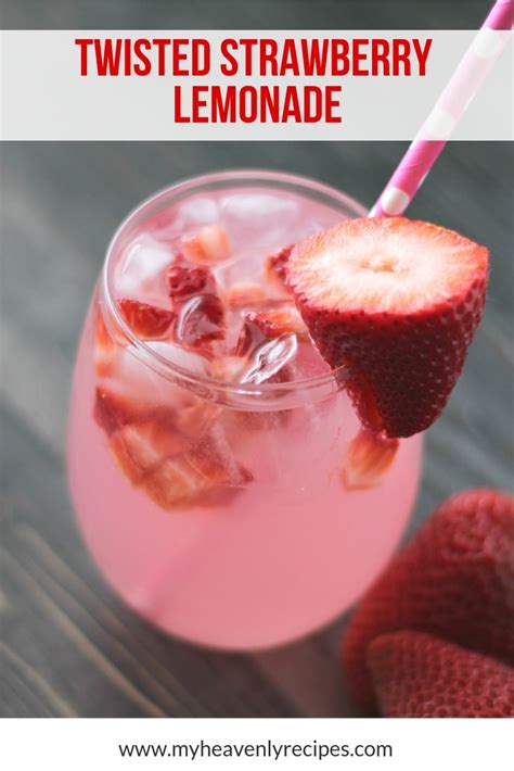 Easy Strawberry Lemonade Vodka Drink Recipe Besto Blog