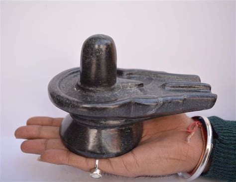 Inch Pure Marble Shivling Hindu God Shiva Lingam Shiv Ling Idol