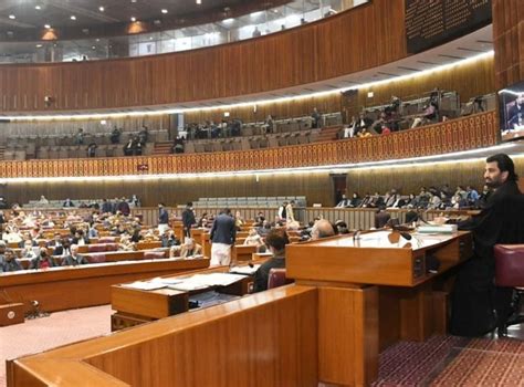 Pakistan S National Assembly Session Adjourned Without Tabling Of No