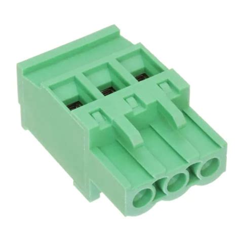 Rs Pro Rs Pro 5mm Pitch 3 Way Pluggable Terminal Block Plug Free