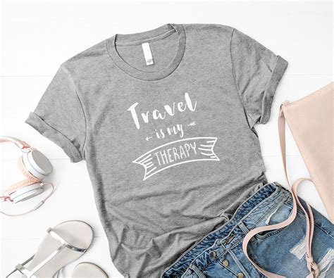 Travel Shirt Tshirt Women Graphic Tee Tumblr T Shirt With Etsy