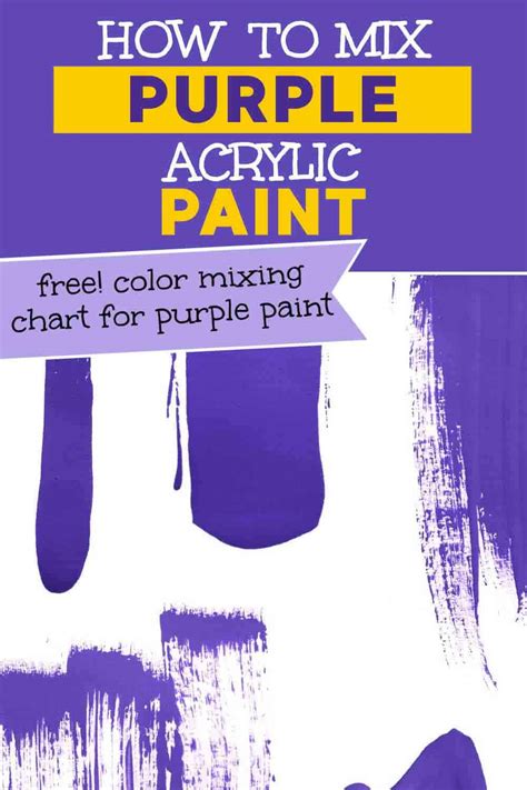 What Colors Make Purple How To Mix Different Shades Of Purple Trembeling Art