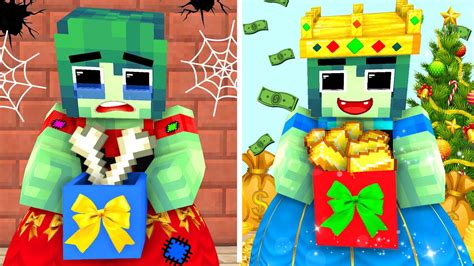 Monster School Baby Zombie Vs Squid Game Doll Christmas Rich And Poor