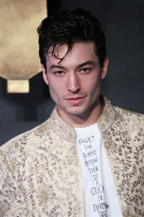 Celeb Photos Ezra Miller Gorgeous At Fantastic Beasts Premiere