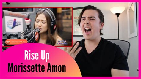 Real Vocal Coach Reacts To Morissette Amon Singing Rise Up Youtube