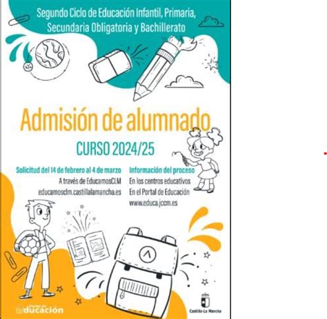 Periodo De Admisi N Nuevo Alumnado Para El Curso Ceip