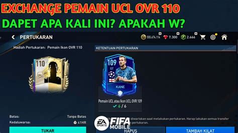 Exchange Pemain Ucl Ovr Apakah W Fifa Mobile Indonesia