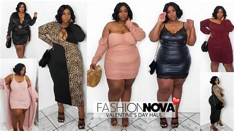 Sexy Romantic Or Spicy Fashion Nova Curve Plus Size Dress Haul Vday 2021 Youtube