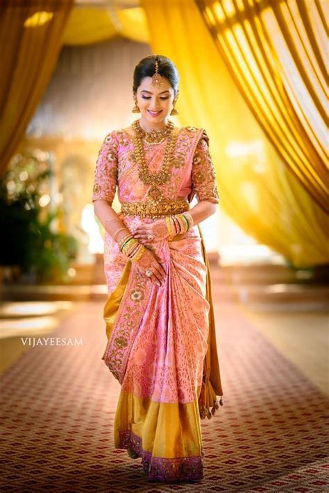 Pink Muhurtham Kanjeevaram Sarees We Love Indian Bridal Fashion