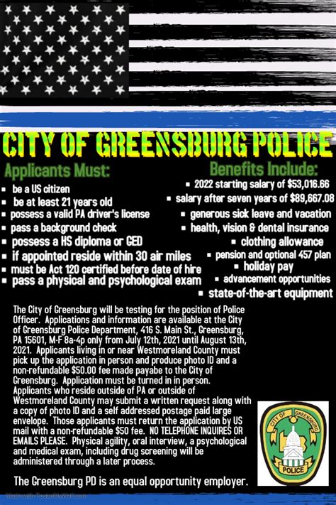 Police Department | Greensburg PA