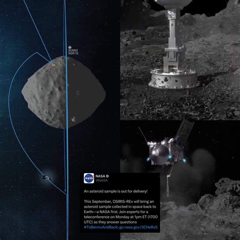 Cerebros on Twitter En 2020 la sonda espacial OSIRIS REx aterrizó