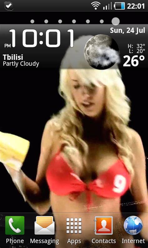 Bikini Girl Screen Washer Live Wallpaper App On Amazon Appstore
